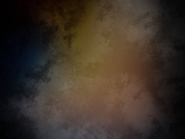 sarı ve mavi ışıklı koyu bir arkaplan.