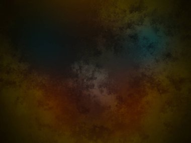 Renkli bir tasarımı olan koyu bir arkaplan