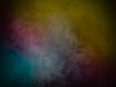 Siyah arkaplanı olan renkli bir arkaplan