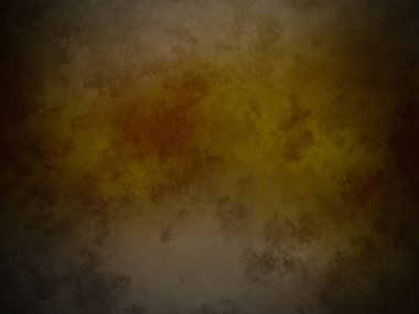 Siyah kenarlı sarı ve kahverengi bir arka plan.