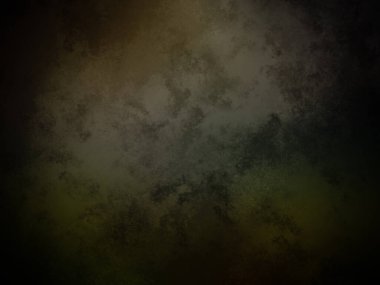 Siyah ve yeşil arka plan ve beyaz saat.