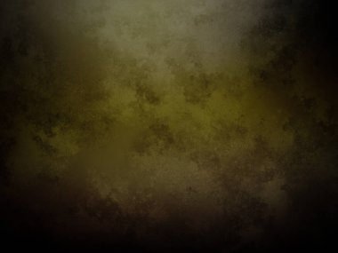 Üzerinde saat olan karanlık ve kirli bir duvar.