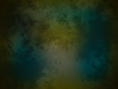 Solmuş efektli mavi ve yeşil bir arkaplan