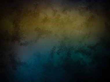 Koyu mavi ve sarı bir arka plan ve soluk bir etki