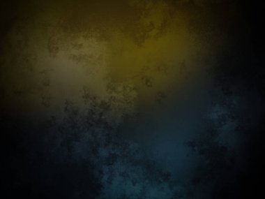 Koyu mavi ve sarı arkaplan ve sarı ışık