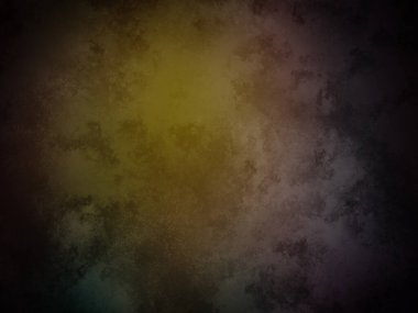 koyu renkli bir arka plan, sarı ve mor renkli.