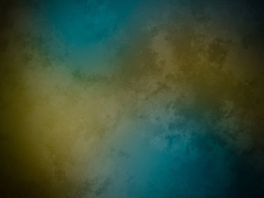 Bulanık efektli mavi ve sarı bir arkaplan