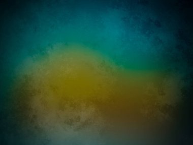 Sarı ve mavi dalgalı bulanık bir arkaplan