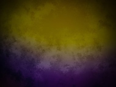 Siyah arkaplanı olan mor ve sarı bir arkaplan