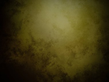 Üzerinde saat olan karanlık ve kirli bir duvar.