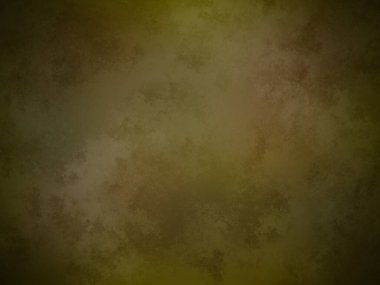 Yeşil ve kahverengi bir arka plan ve kirli bir dokusu var.