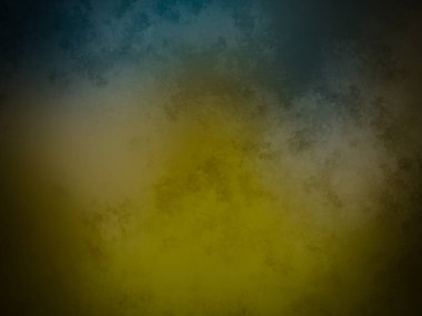 Bulanık efektli sarı ve mavi bir arkaplan