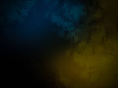 Bulanık efektli koyu mavi ve sarı bir arkaplan