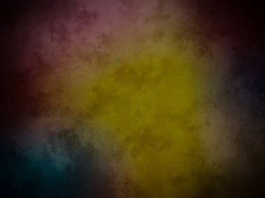 Sarı ve mavi merkezli renkli bir arkaplan