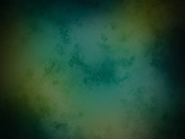 Bulanık efektli yeşil ve mavi bir arkaplan