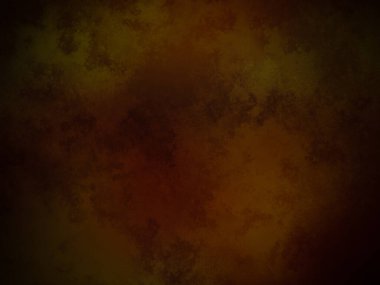 Koyu kahverengi ve sarı arka plan ve kırmızı bir merkez.