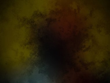 Kırmızı ve mavi desenli siyah ve sarı bir arkaplan