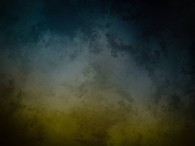 Siyah beyaz saati olan koyu ve sarı bir arkaplan.