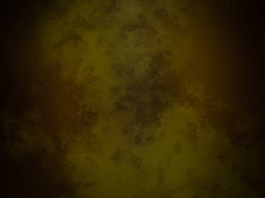 Koyu ve sarı bir arka plan ve kirli bir dokusu var.