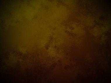 Üzerinde saat olan karanlık ve kirli bir duvar.