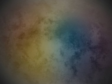 Siyah arkaplanı olan gökkuşağı renkli bir bulut.