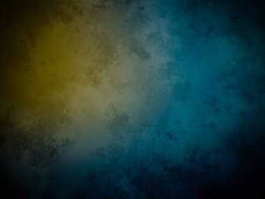 Siyah arkaplanı olan mavi ve sarı bir arkaplan