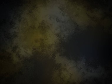 Siyah ve beyaz saati olan siyah ve sarı bir arka plan.