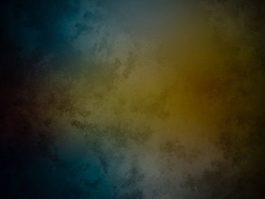 Siyah arkaplanı olan mavi ve sarı bir arkaplan