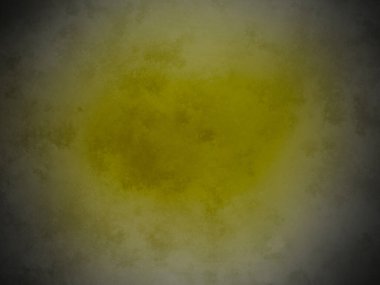 Siyah arkaplanda sarı bir çember