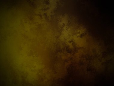 Koyu ve sarı arkaplan ve saat.