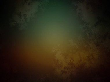 yeşil ve turuncu renkli koyu bir arkaplan