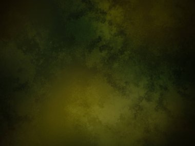 Yeşil ve siyah bir arkaplan ve karanlık bir merkez.