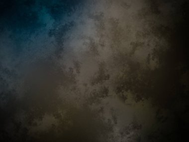 Koyu mavi ve siyah arkaplan ve beyaz saat.