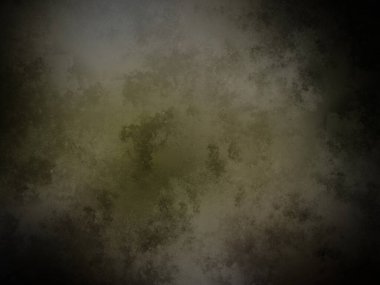 Yeşil ve siyah arkaplanlı siyah beyaz bir fotoğraf.