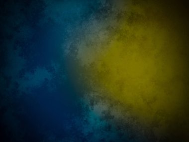 soyut grunge mavi ve altın desen