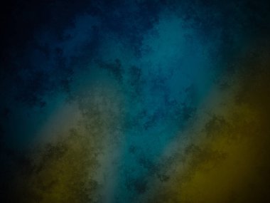 bulanık bir görüntüyle mavi ve sarı bir arkaplan