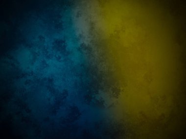 Siyah arkaplanı olan mavi ve sarı bir arkaplan