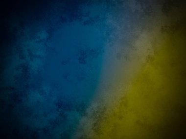 Siyah arkaplanı olan mavi ve sarı bir arkaplan