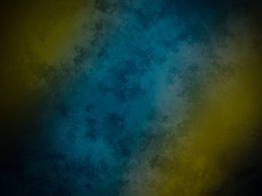 Siyah arkaplanı olan mavi ve sarı bir arkaplan