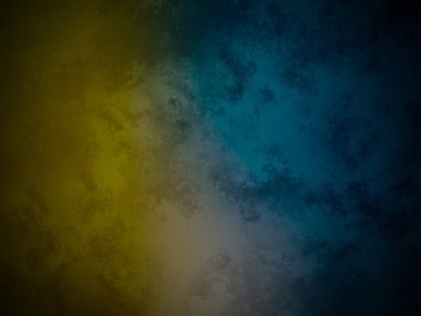 Siyah arkaplanı olan mavi ve sarı bir arkaplan