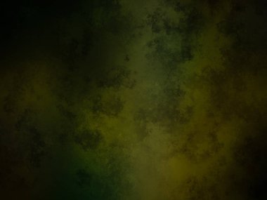 Beyaz saati olan yeşil ve siyah bir arkaplan