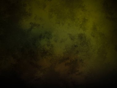 Siyah kenarlı koyu yeşil ve sarı bir arka plan.