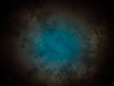 Siyah arkaplanı olan mavi bir daire.