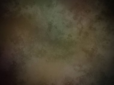 Koyu yeşil ve kahverengi bir arka plan ve soluk bir doku.