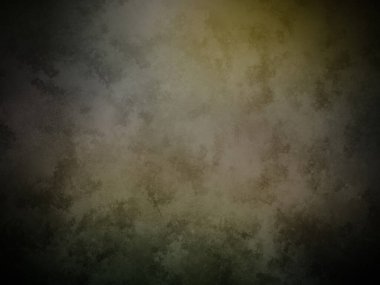 Koyu yeşil ve sarı arkaplan ve soluk bir doku.