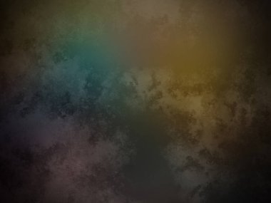 Koyu renkli bir arkaplan ve gökkuşağı