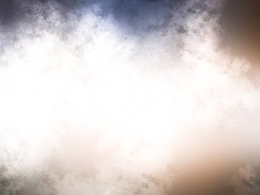 Mavi gökyüzünde beyaz bulutlar