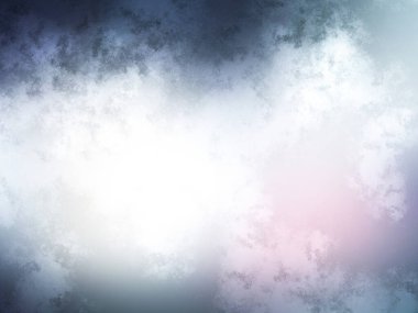 Arka planda bulutlar olan mavi gökyüzü