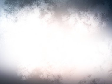 Beyaz arka plan üzerinde kara bulutlar