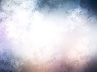 Beyaz bulutlu mavi gökyüzü arkaplan, grafik sanat